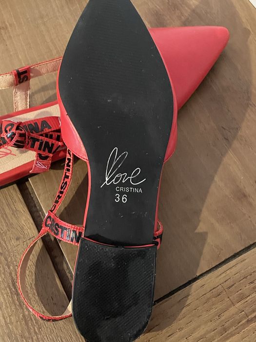 Sandalias Cristina Ferreira, pouco usadas, n.36