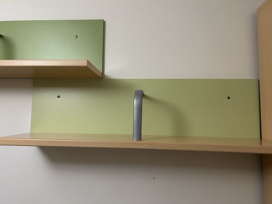 Prateleira fundo verde