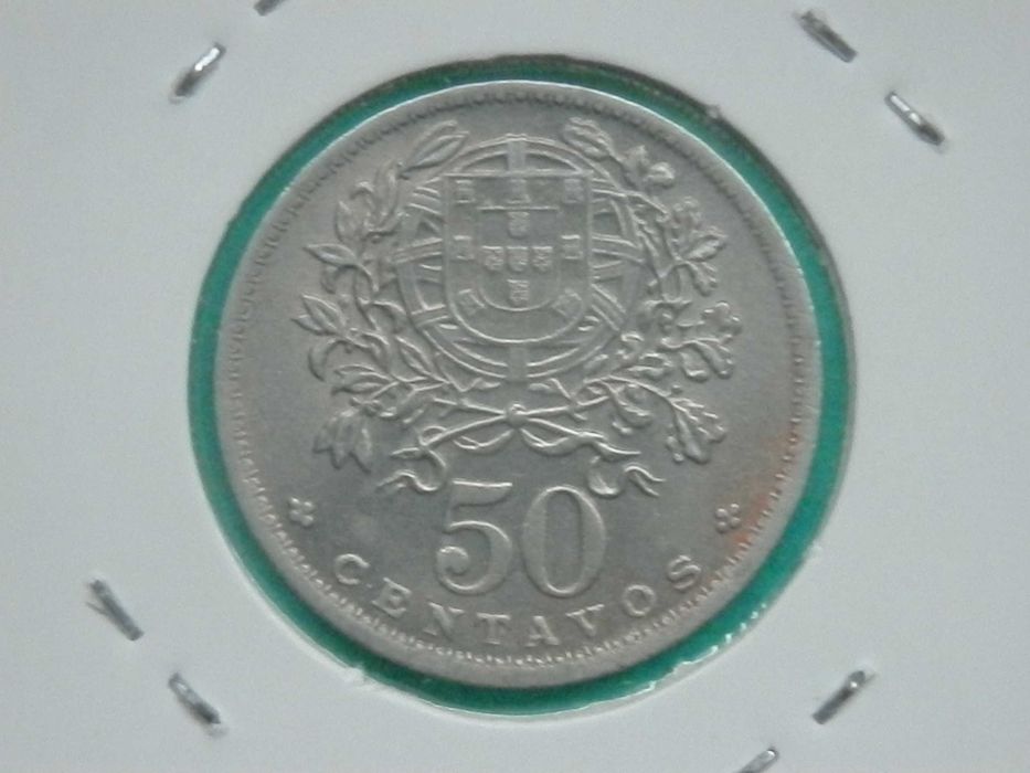 1450 - República: 50 centavos 1951 alpaca, por 8,50