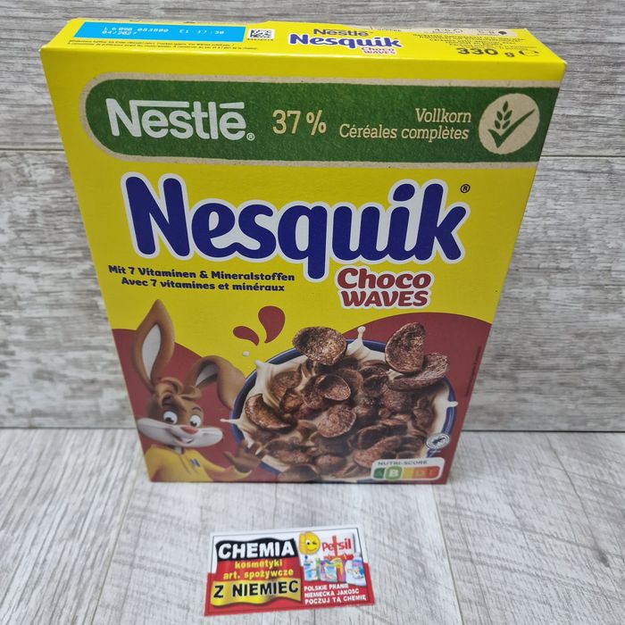 Niemieckie płatki Nesquik choco weves 330g