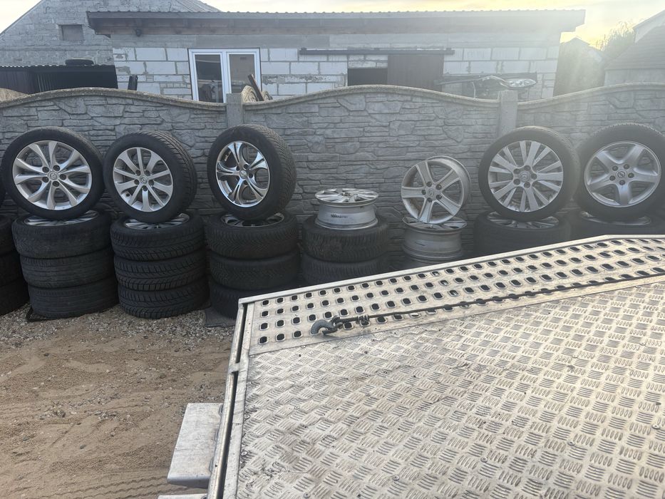 Sprzedam kola 5x114,3 16 17 cali. Lato zima