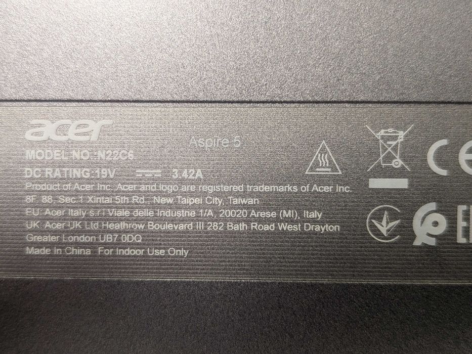 Acer Aspire 5 A515-57-745Q | Intel i7 | 32GB RAM | SSD 1TB | Windows 11