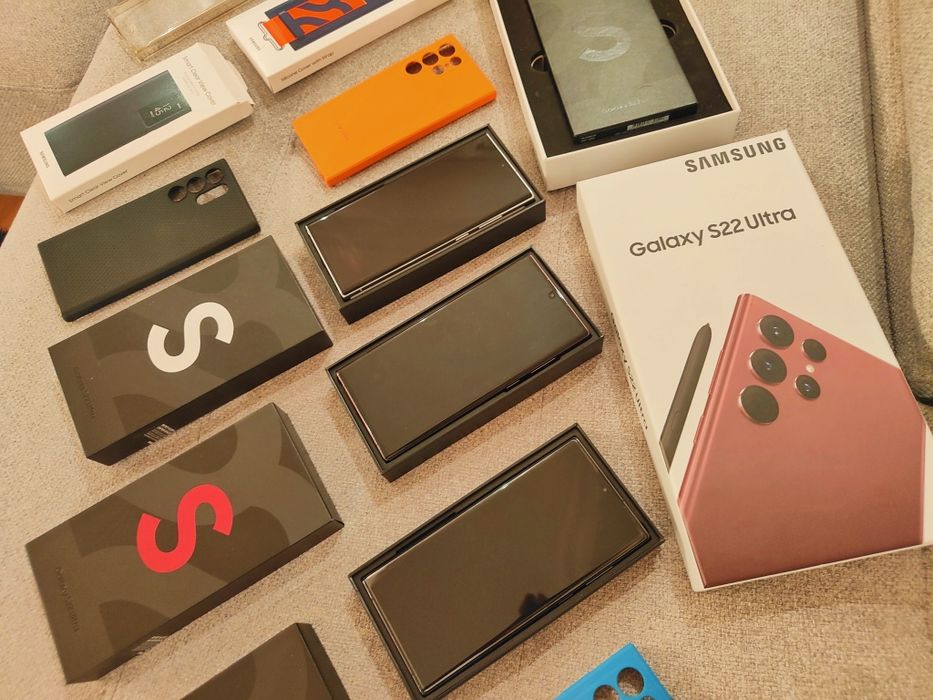 Samsung S22 Ultra 5G 12GB/512GB, 256, 128 c/NOVO. Troca/retoma. Capas