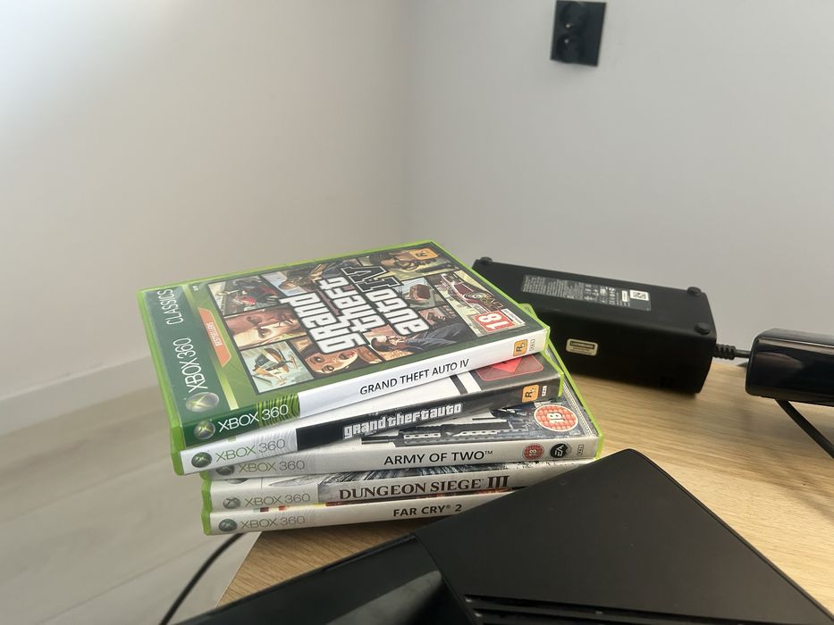 Xbox 360 +kinect i kilka gier
