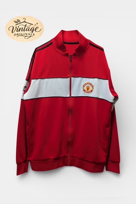 Bluza adidas Manchester United czerwona rozm. L