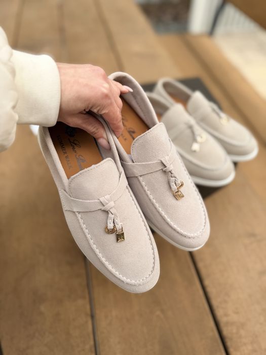 Лофери жіночі Loro Piana | натуральна замша | із коробкою