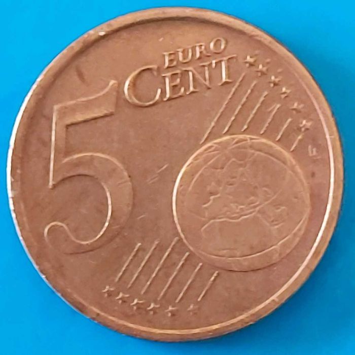 5 Cêntimos de 2005 * A * da Alemanha