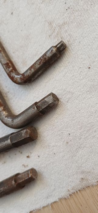 Zestaw kliczy imbusowych imbus stare