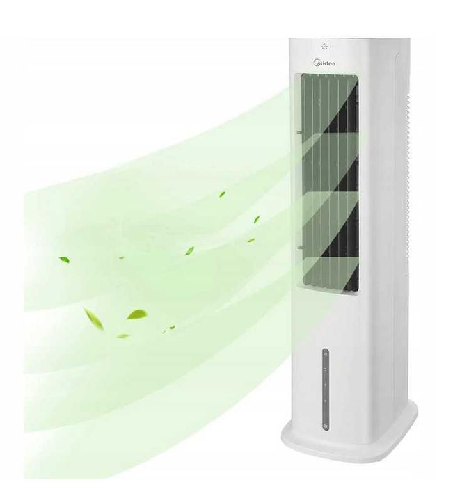 MIDEA AC100-20ARB Klimator 4w1 55W | Chłodzi Nawilża Oczyszcza