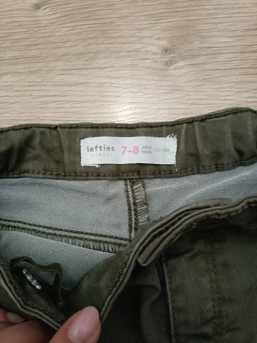 Paczka zestaw spodni dla dziewczynki roz. 128