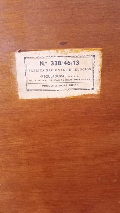 Relógio antigo de parede