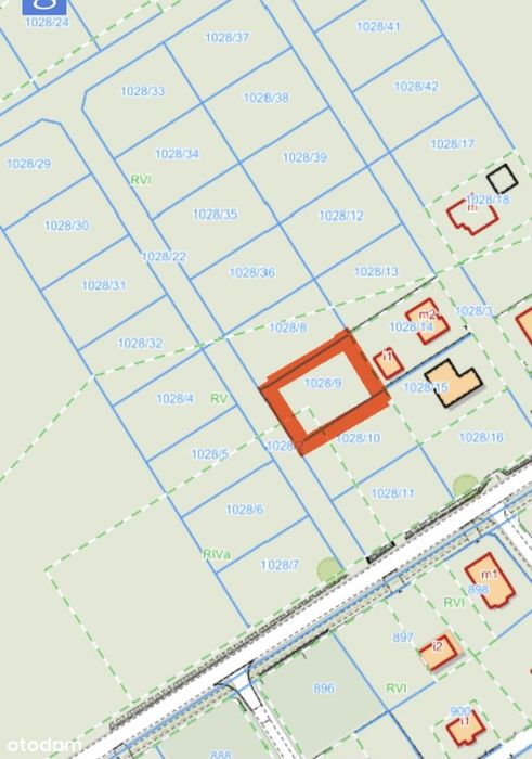 Działka 1000 m² Bucz, Gmina Przemęt - View 3