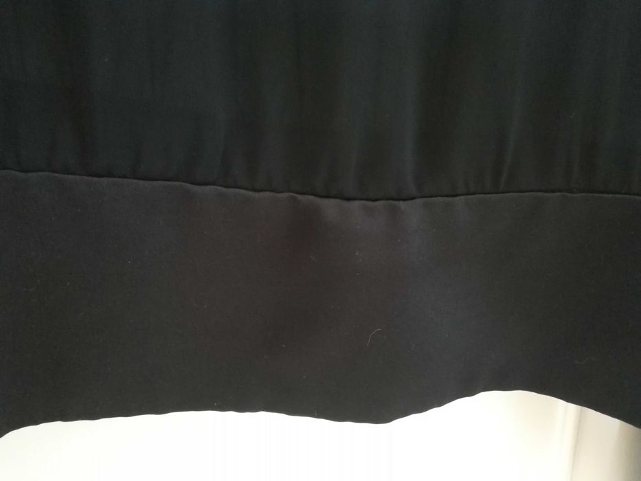 Blusa preta cerimónia nova