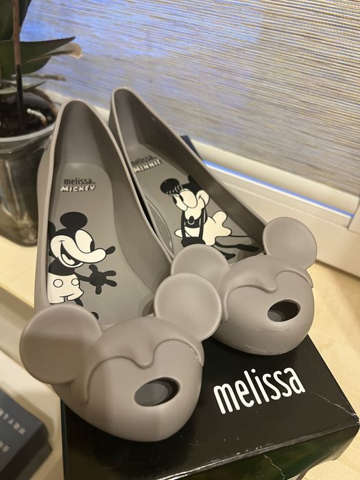 Baleriny Melissa Ultragirl Minnie III 35/36 szare