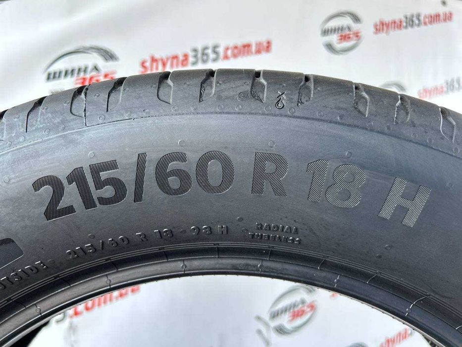 Літні шини стану нових 215/60 R18 CONTINENTAL ECOCONTACT 6 Q рік 2025