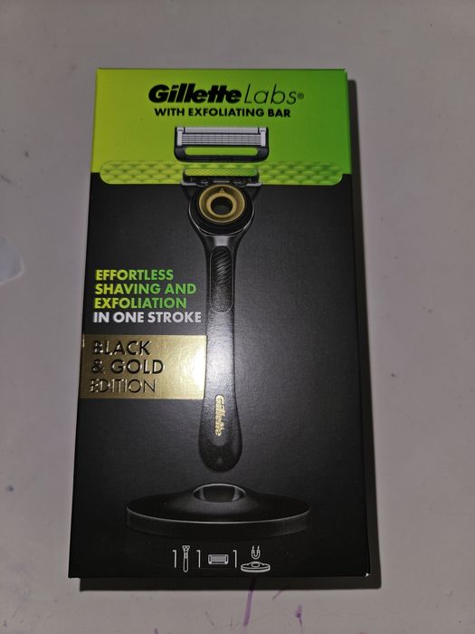Gillette Labs Black & Gold Edition idealny na prezent