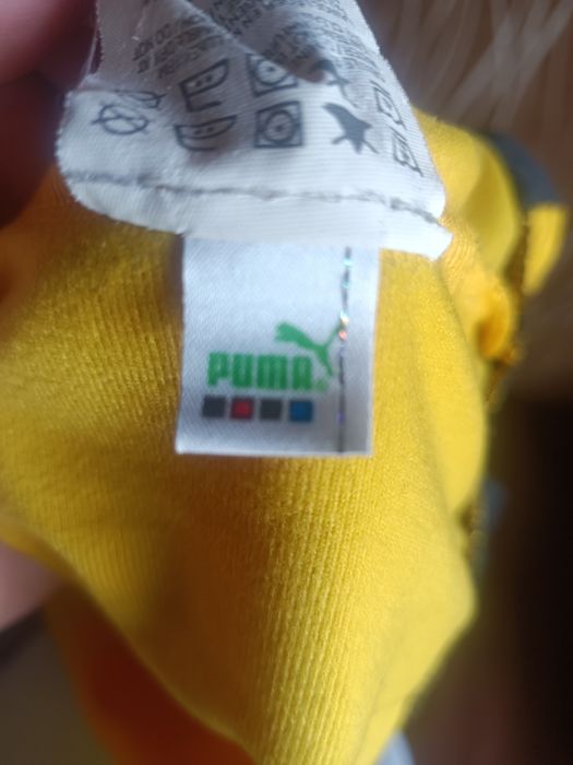 Bluza puma XL czarno-żółta