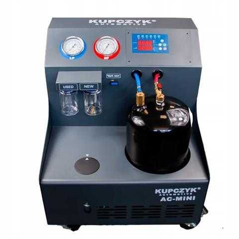 Stacja klimatyzacji AC-MINI Kupczyk półautomat czynnik R134A lub R1234YF