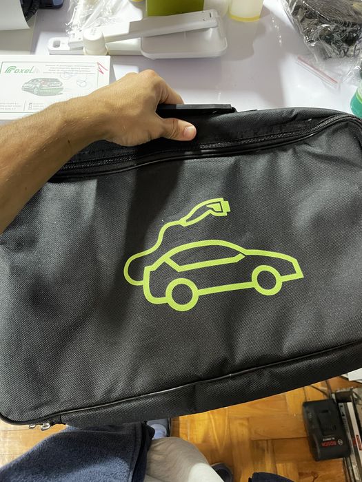Mala cabo carregador carro eletrico