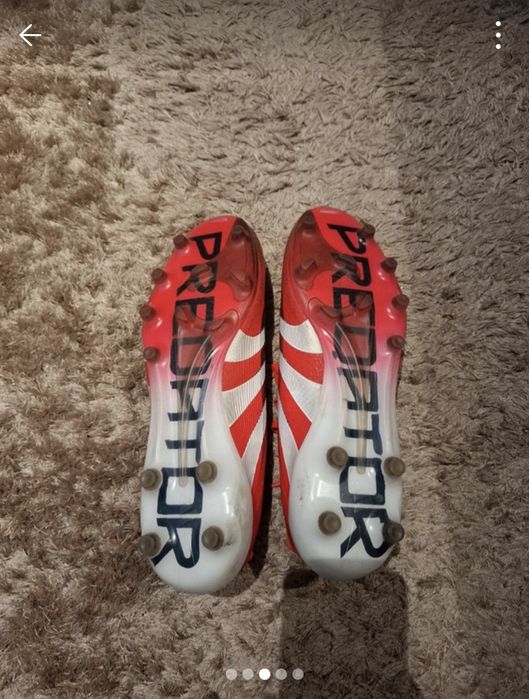 Chuteiras usadas 1 vez