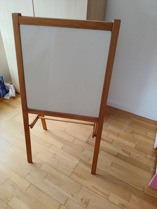 Quadro/cavalete madeira para criança