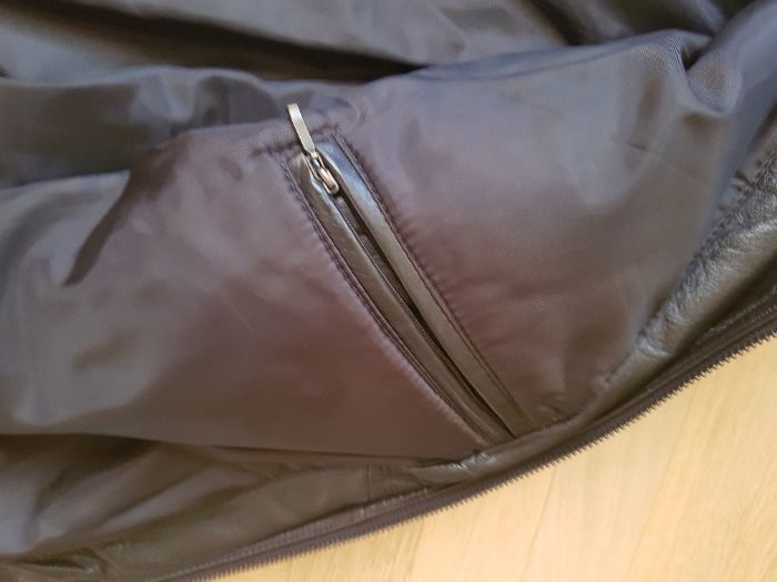 Кожаная мужская жилетка Prince