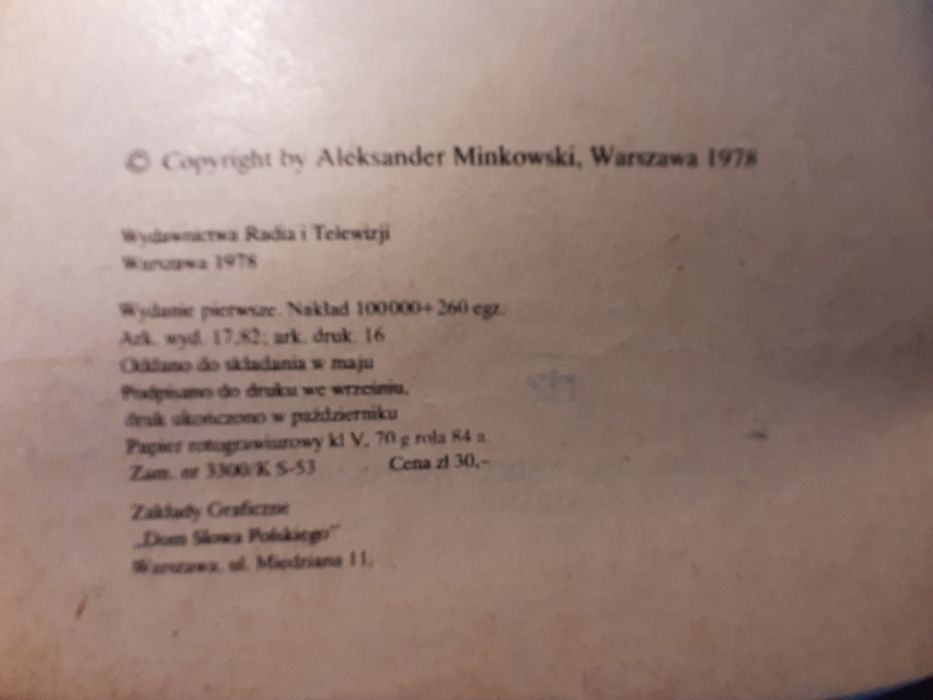 " Układ krążenia " Aleksandra Minkowskiego