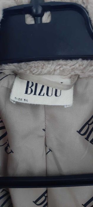 Bizuu futro beż 36