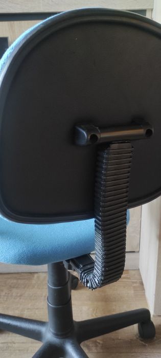 Fotel biurowy dziecięcy niebieski