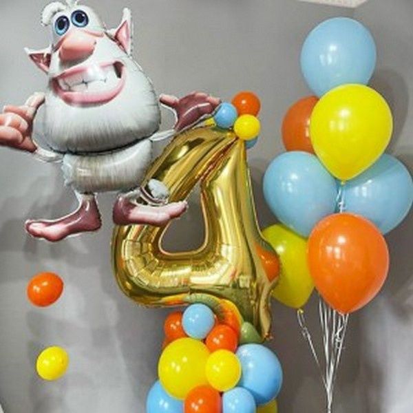 Фотозона на день рождения Три кота Стіч Куроми Пепа куклы лол Буба