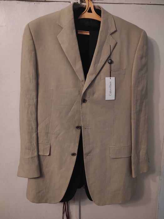 Пиджак Calvin Klein мужской бежевый