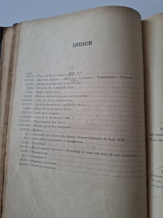 Livro Conservatório Real de Lisboa