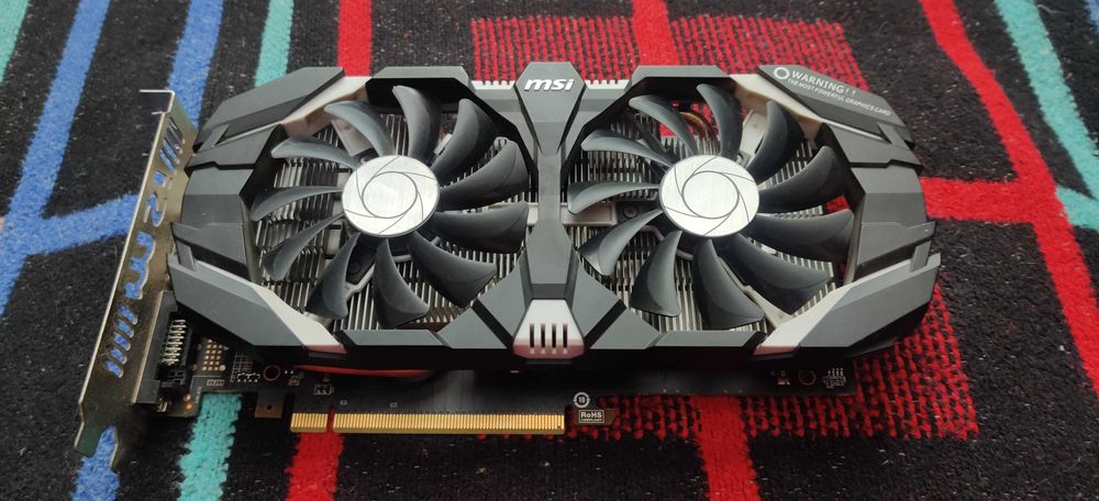 Відеокарта GTX 1060 3GB MSI