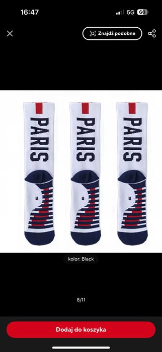 Profesjonalne skarpetki sportowe Real Madrid