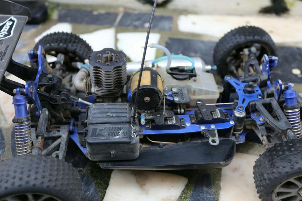 Kyosho Inferno MP-7.5 Sports 4 Motor os max rg .21 Odivelas • OLX.pt