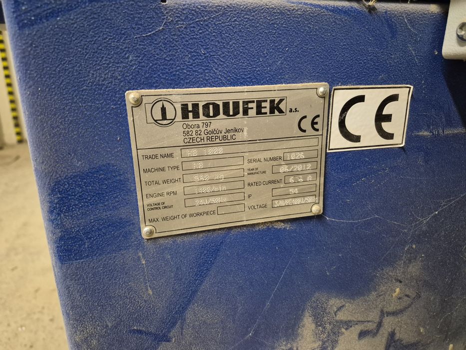 Houfek HB 1000 szlifierka krawędziowa