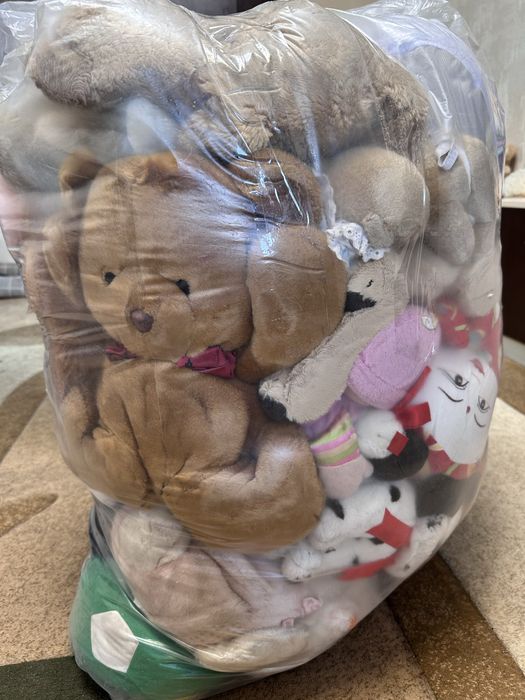 Іграшки м’які, 11кг