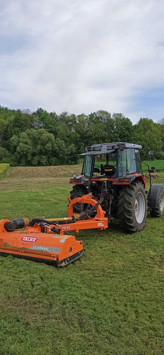 Odśnieżanie dróg, koszenie kosiarką bijakową, czyszczenie dróg