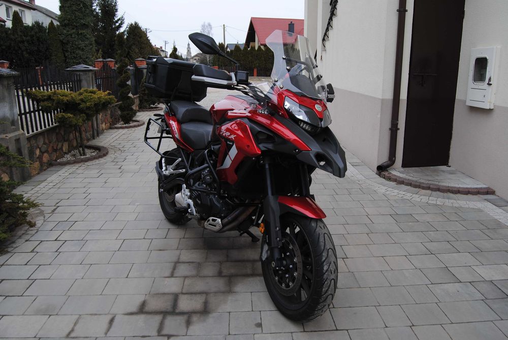 Benelli TRK 502 Kufer 2021r ABS Halogeny  5tys km