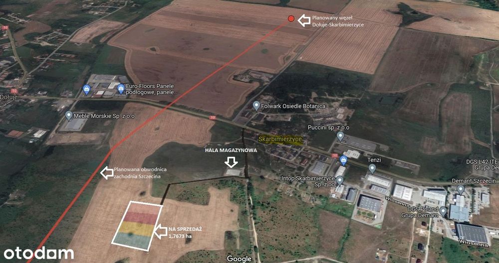 Wydane WZ (hale 3300 m2) + Strefa Gospodarcza w Planie Ogólnym!