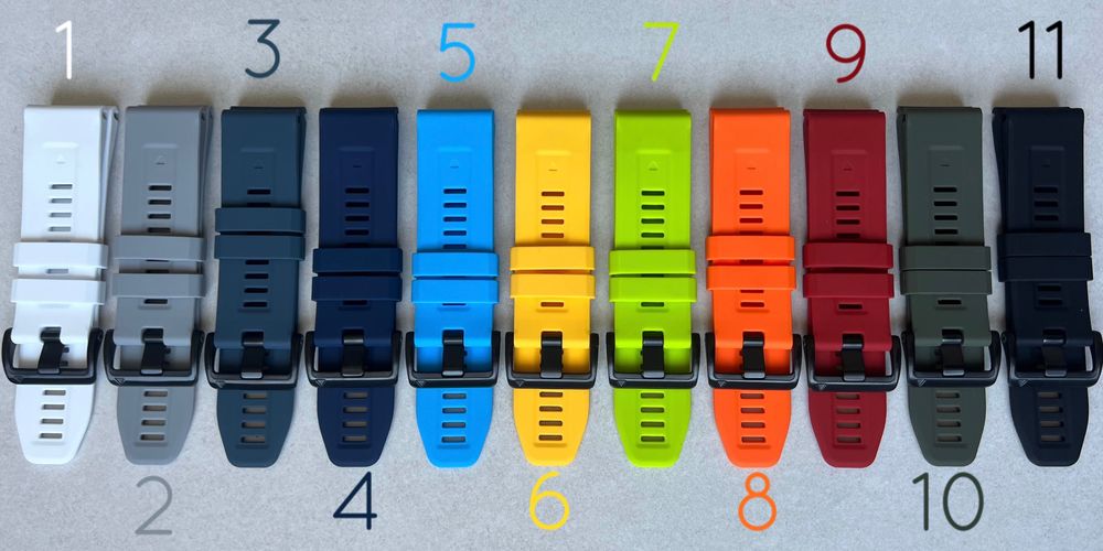 Ремінець силіконовий на Garmin Quick Fit 22mm 26mm