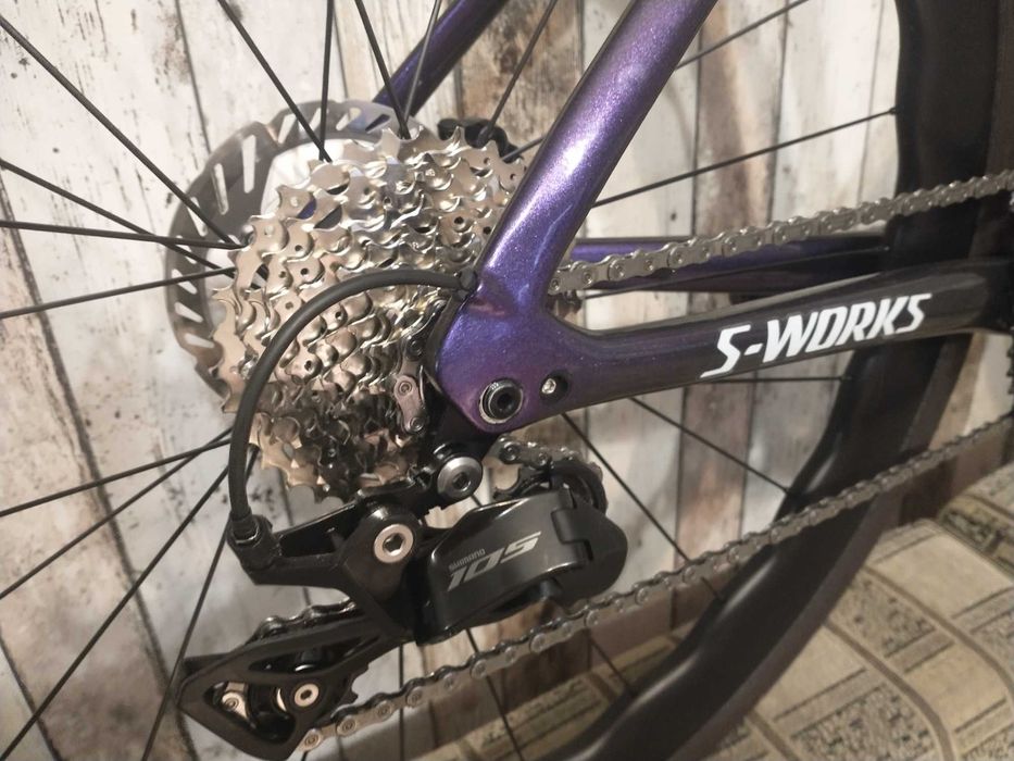 Rower szosowy karbonowy, roz. 49, Shimano 105 r7100 2x12, hydraulika