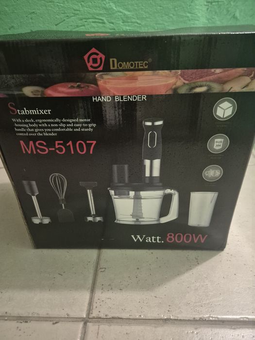 Багатофункціональний подрібнювач електричний Domotec MS- 5106 3 в 1 мі