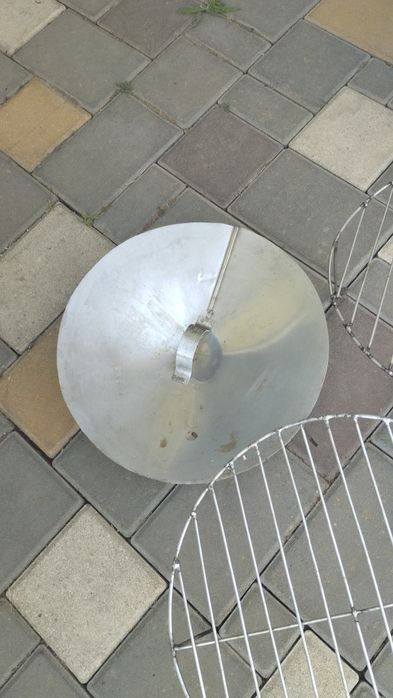 Коптилка из нержавейки б/у