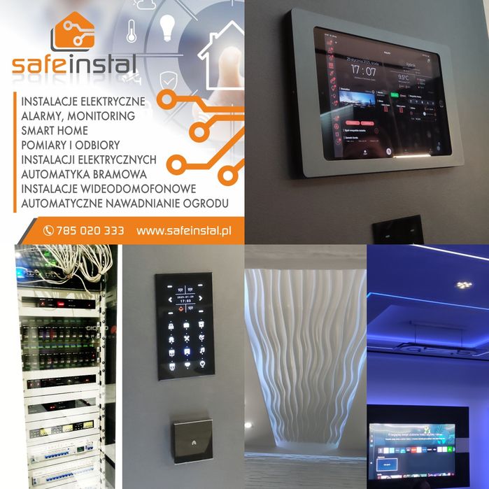 Instalacje elektryczne, Przeglądy, Odbiory, Elektryk, AMPIO, KNX, NICE