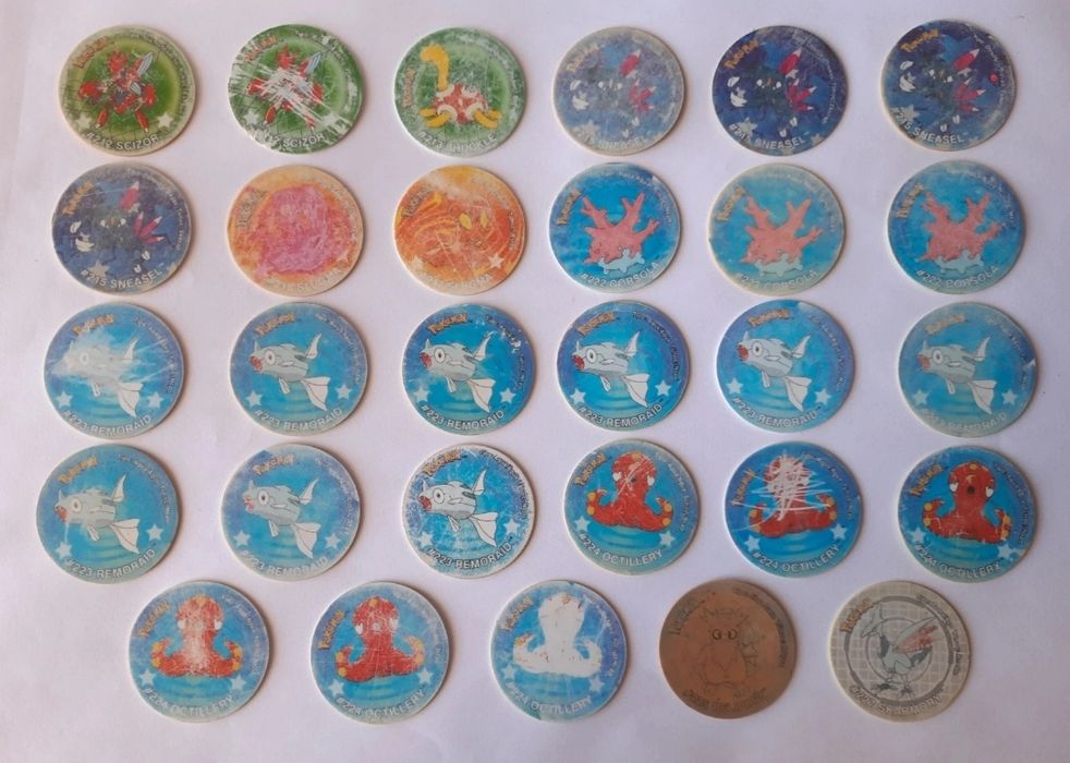 Pokemon Tazos Sticker - venda à unidade