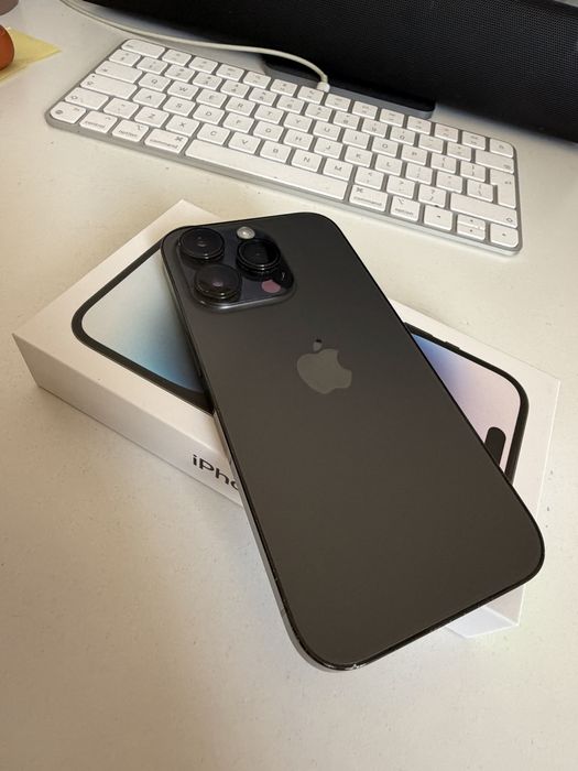 Bateria 100% iPhone 14 Pro 256gb Black