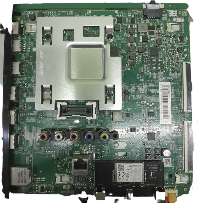 Televisão Samsung UE50RU7105KXXC vendo todas  as peças
