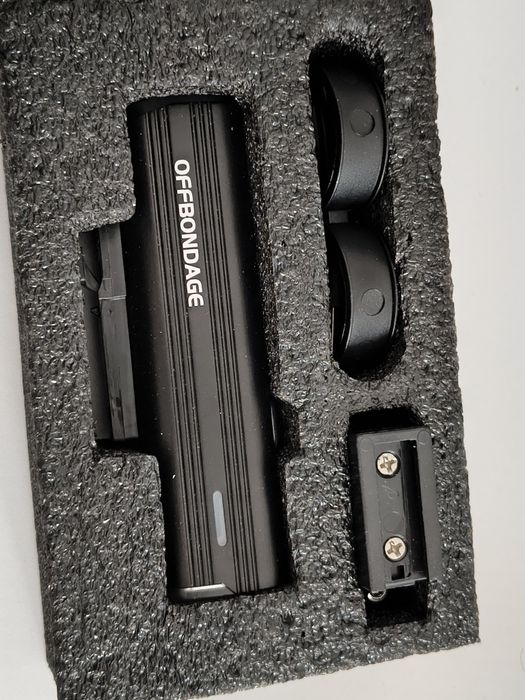 Nowa lampka rowerowa OFFBONDAGE 1000 lumenów USB C mega jasność