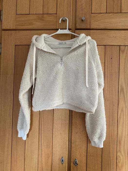 Camisola de pelo branca